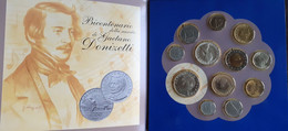 ITALIA REPUBBLICA  1997 SERIE DIVISIONALE 12 VALORI CONFEZIONE ZECCA - Jahressets & Polierte Platten