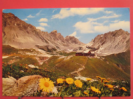 Visuel Pas Très Courant - Autriche - Ulmer Hütte - Arlberg Mit Vallugastation - R/verso - St. Anton Am Arlberg