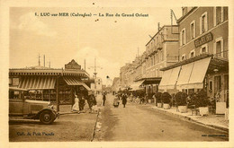 Luc Sur Mer * La Rue Du Grand Orient * Commerce Magasin Au Petit Paradis * Hôtel Du Petit Enfer - Luc Sur Mer