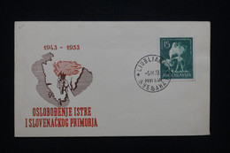 YOUGOSLAVIE - Enveloppe FDC En 1953 - L 94046 - FDC