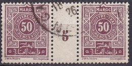 CF-MA-50 – FR.COL. – MOROCCO – MILLESIMES - POSTAGE DUE – 1925 – Y&T # 32 USED 24 € - Strafport