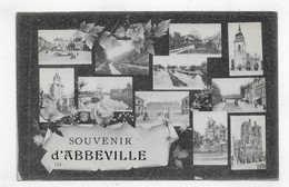 ABBEVILLE - N° 114 - SOUVENIR - MULTIVUES - CPA NON VOYAGEE - Abbeville