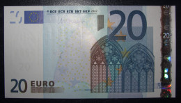 20 EURO R020A3 Draghi Netherlands Serie P Perfect UNC - 20 Euro