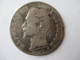 5 FRANCS  NAPOLEON  III    EN  ARGENT    1856  A - 5 Francs