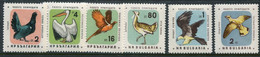 BULGARIA 1961 Protection Of Birds MNH / **.  Michel 1217-22 - Nuevos