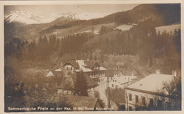 2527) PREIN An Der RAX - Hotel KAISERHOF - Straße U. HAUS DETAILS - Alt !!! 1928 - Raxgebiet