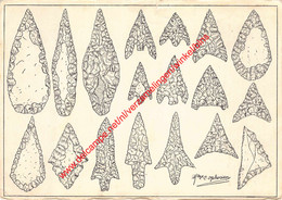 Pointes De Flèches En Silex - Lommel - Lommel