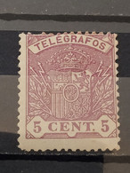 España. 1921. Telégrafos. * 5 Céntimos. - Nuevos