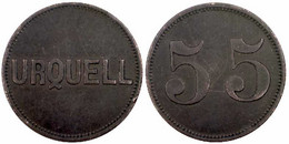 02969 GETTONE TOKEN JETON FICHA CZECH REPUBLIC BIERMARKE BEER TOKEN URQUELL 55 - Other & Unclassified