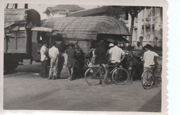 Photo  Accident à Saigon,Aout 1950,format 6/8 - Automobiles