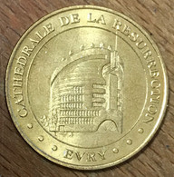91 ÉVRY CATHÉDRALE DE LA RÉSURRECTION MDP 2000 MÉDAILLE SOUVENIR MONNAIE DE PARIS JETON TOURISTIQUE MEDALS TOKENS COINS - 2000
