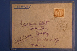 P5 INDO CHINE BELLE LETTRE 1940 AIR MAIL HANOI PAR  ANNECY  FRANCE + AFFRANCHISSEMENT PLAISANT - Briefe U. Dokumente