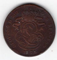 LEOPOLD II - 2 Centimes 1874 - 2 Cent