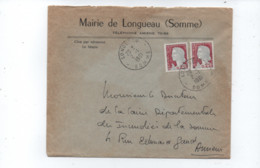 Enveloppe  - Mairie De Longueau   -(Somme) - Longueau