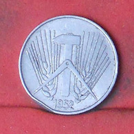 GERMANY DEMOCRATIC REPUBLIC 5 PFENNIG 1952-A -    KM# 6 - (Nº41778) - 5 Pfennig