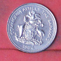 BAHAMAS 5 CENTS 1984 -    KM# 60 - (Nº41790) - Bahamas