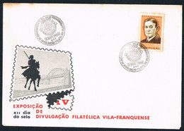 FDC - 1966 Portugal - Vila Franca De Xira - Exhibition IV Of Philatelic Disclosure Vila - Franquense - FDC