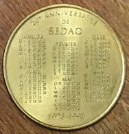 93 AULNAY SOUS BOIS SEDAO MDP 1998 MÉDAILLE SOUVENIR MONNAIE DE PARIS JETON TOURISTIQUE MEDALS COIN TOKENS - Non-datés