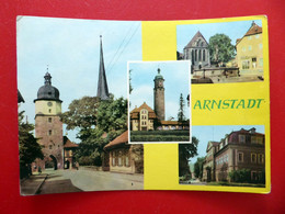 Arnstadt - Neideckturm - Heimat Museum - Bachkirche - 1965 - Arnstadt