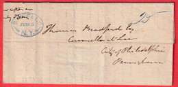 BUFFALO ETAS UNIS USA 1840 PHILADELPHIE PHILADELPHIA - …-1845 Vorphilatelie