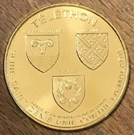 93 BONDY TÉLÉTHON MDP 2016 MÉDAILLE SOUVENIR MONNAIE DE PARIS JETON TOURISTIQUE MEDALS TOKENS COINS - 2016