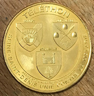 93 BONDY TÉLÉTHON MDP 2015 MÉDAILLE SOUVENIR MONNAIE DE PARIS JETON TOURISTIQUE MEDALS TOKENS COINS - 2015