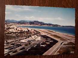 L34/1069 Nice - L'aeroport De Nice Cote D'Azur - Le Baie Des Anges Et Le Cap Ferrat - Aeronáutica - Aeropuerto