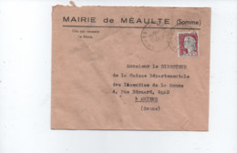 Enveloppe  -  Mairie De Méaulte    (Somme) - Meaulte