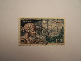 Afrique Occidentale Française Poste Aérienne Oblitéré Centre Radio - Used Stamps