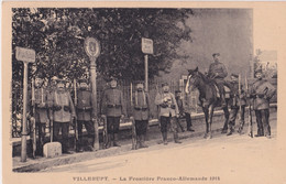 VILLERUPT - La Frontière Franco-allemande 1914 - Autres Communes
