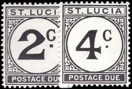 St Lucia 1965 Postage Due Unmounted Mint. - St.Lucia (1979-...)