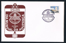 FDC - 1979 - Portugal - Lisbon - General Cash Deposits - World Savings Day - FDC