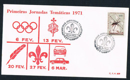 FDC - 1971 - Lisbon - First Thematic Journey 1971 - FDC