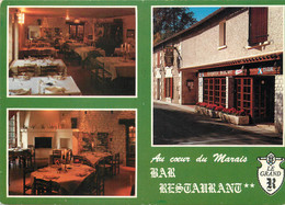 / CPSM FRANCE 79 "Frontenay Rohan Rohan, Restaurant Au Coeur Du Marais" - Frontenay-Rohan-Rohan