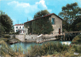 / CPSM FRANCE 79 "Cerisay, Le Moulin Au Pont De La Branle" - Cerizay