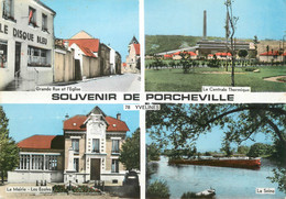 / CPSM FRANCE 78 "Souvenir De Porcheville" - Porcheville