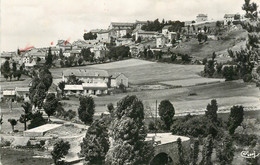 .CPSM FRANCE  48 "St Alban, Vue De La Route De Serverette" - Saint Alban Sur Limagnole