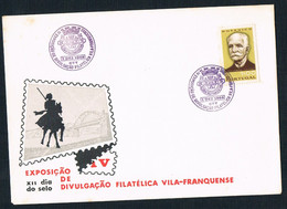 ​​​​​​​FDC - 1966 - Portugal - Vila - Franquense Philatelic Disclosure Exhibition - FDC