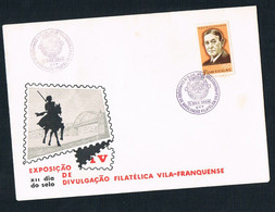 FDC - 1966 - Portugal - Vila - Franquense Philatelic Disclosure Exhibition - FDC