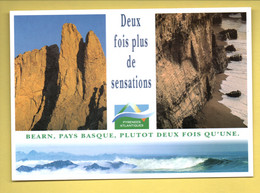 64 - BÉARN, PAYS BASQUE, PLUTÔT DEUX FOIS QU'UNE . DEUX FOIS PLUS DE SENSATIONS - Réf. N°29989 - - Bearn