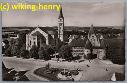 Weissenhorn - S/w Marktplatz Mit Oberem Tor - Weissenhorn