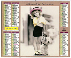 CALENDRIER GF 1996 - Enfant Et Romantisme, Imprimeur Oberthur Rennes (calendrier Double) - Big : 1991-00