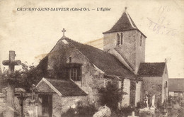 Chevigny Saint Sauveur - L'église - Andere Gemeenten