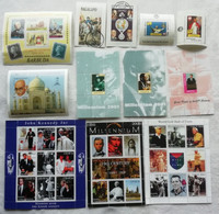 Block Sammlung Papst Kennedy Sir Rowland Hill Gandhi Napolion M Luther King Lot - Other
