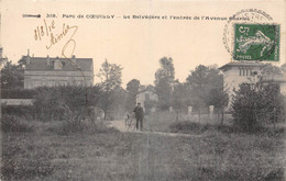 94-CHAMPIGNY-SUR-MARNE- PARC DE COEUILLY- LE BELVEDERE ET L'ENTREE DE L'AVENUE CHARLES - Champigny Sur Marne