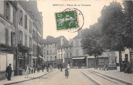 94-GENTILLY- PLACE DE LA FONTAINE - Gentilly