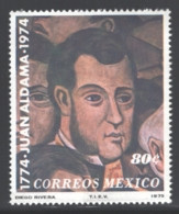 Mexico - Mexique 1975 Yvert 816, Bicentenary Of The Birth Of The General Juan Aldama - Diego Rivera Painting - MNH - Messico