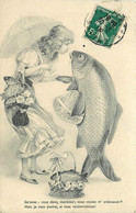 1er AVRIL - Carte Humoristique, Qu'avez Vous Donc, Monsieur, Vous Voulez M'embrasser? - 1er Avril - Poisson D'avril