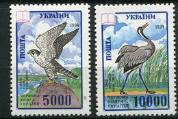 Ukraine ** N° 221/222 - Le "Livre Rouge" Des Animaux Et Des Plantes En Péril. Oiseaux - Ukraine