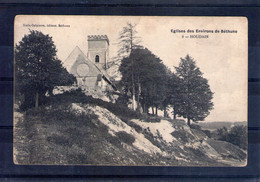 62. Houdain. église. Coins émoussés - Houdain